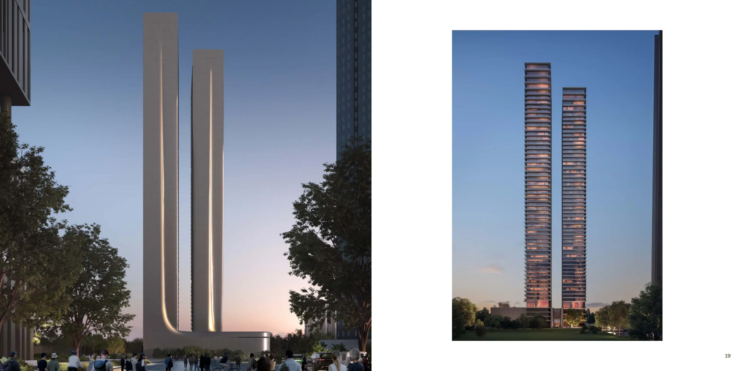 Akala Residences Tower 1の完成イメージ