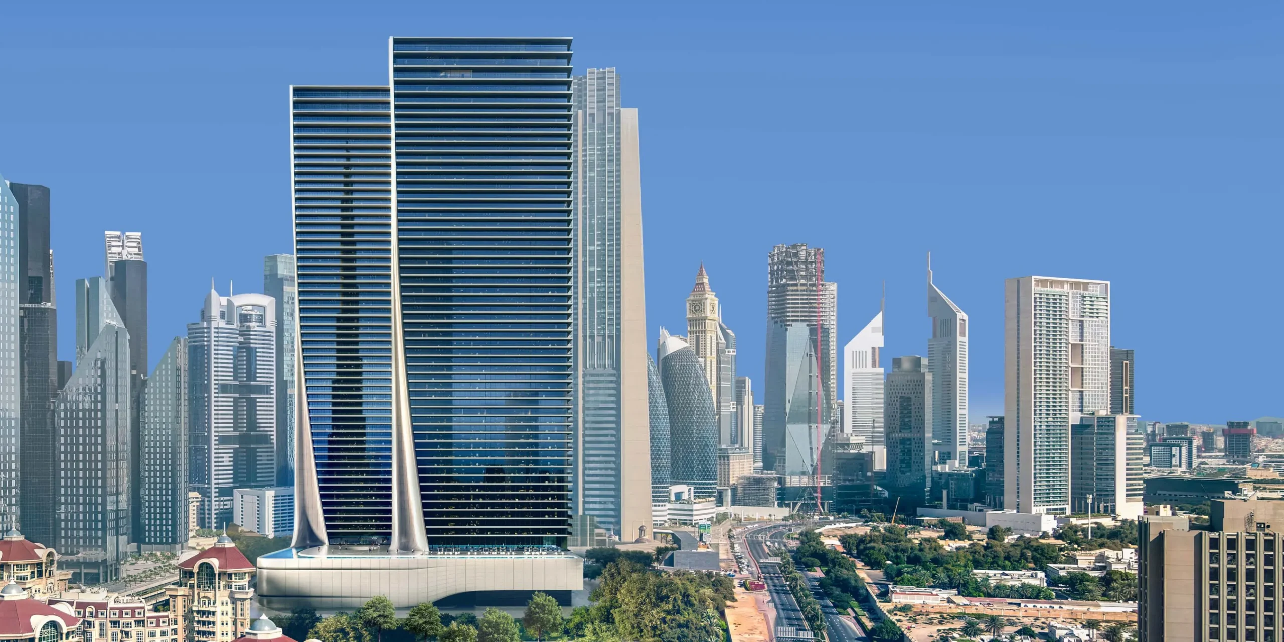 Akala Residences Tower 1の完成予定地