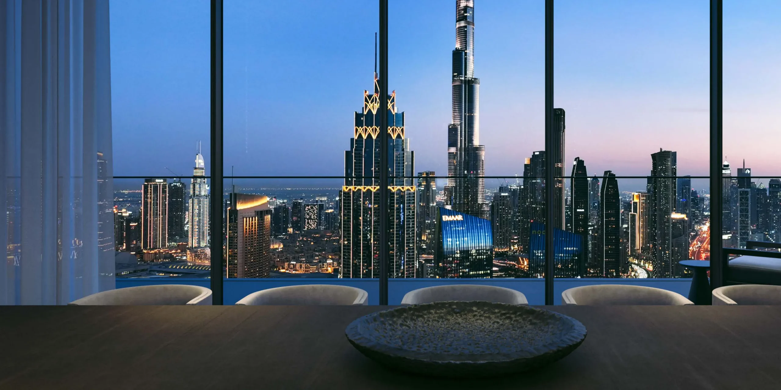 Akala Residences Tower 1からの夜景