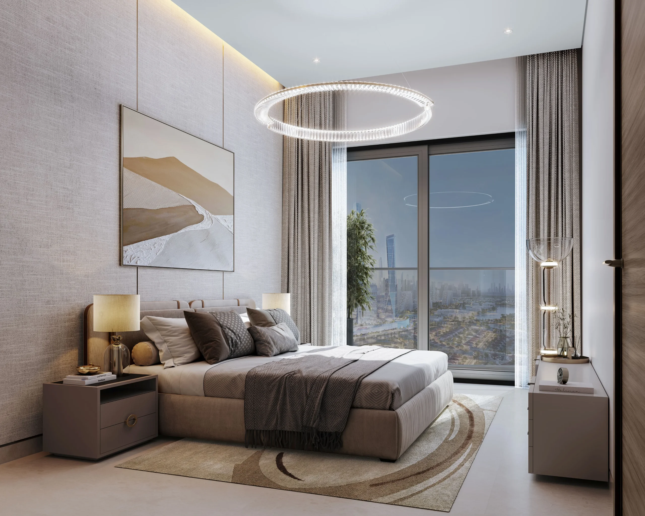 Sobha Realty(ソバ・リアリティ)Centralの部屋