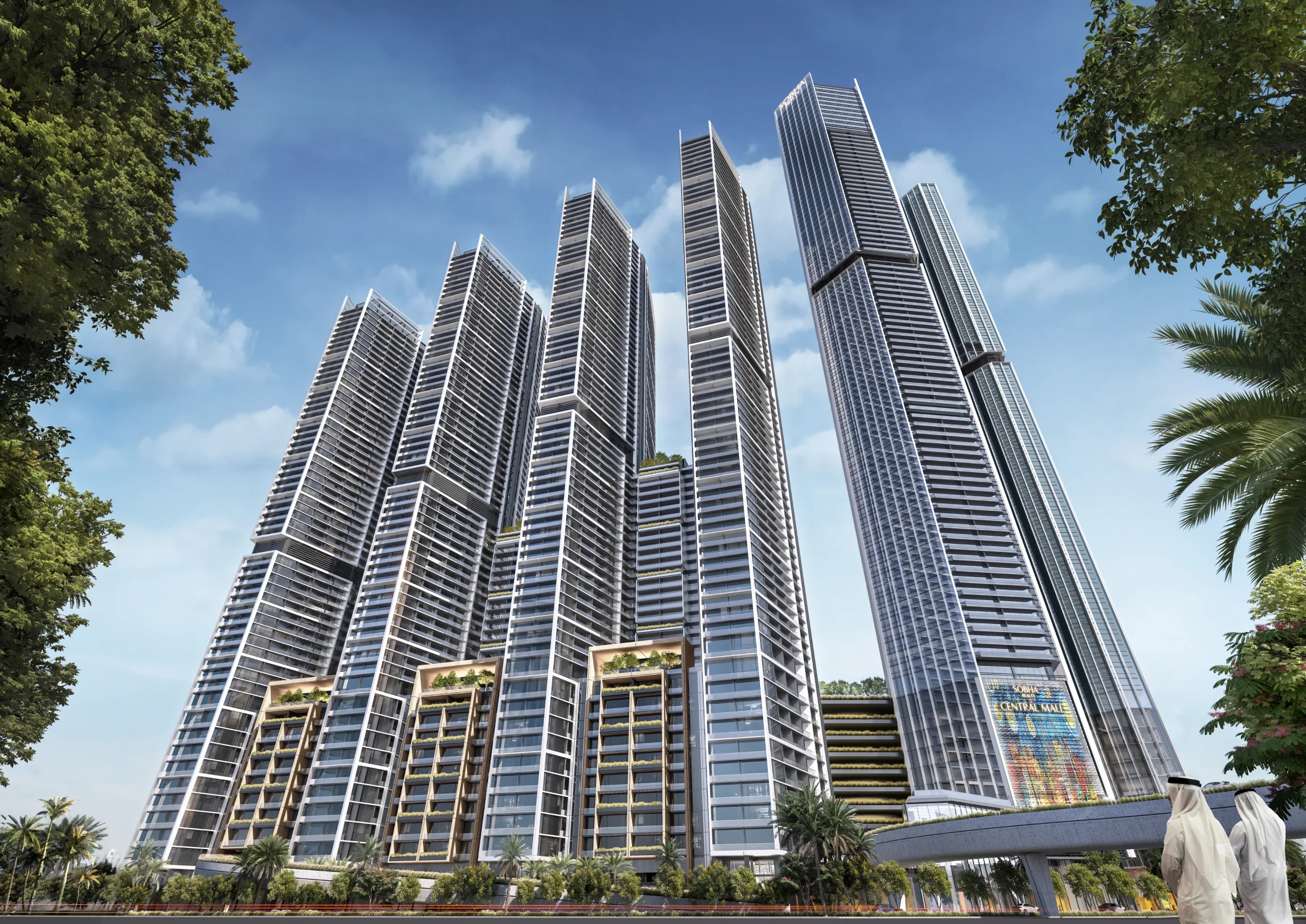 Sobha Realty(ソバ・リアリティ)Centralの外観