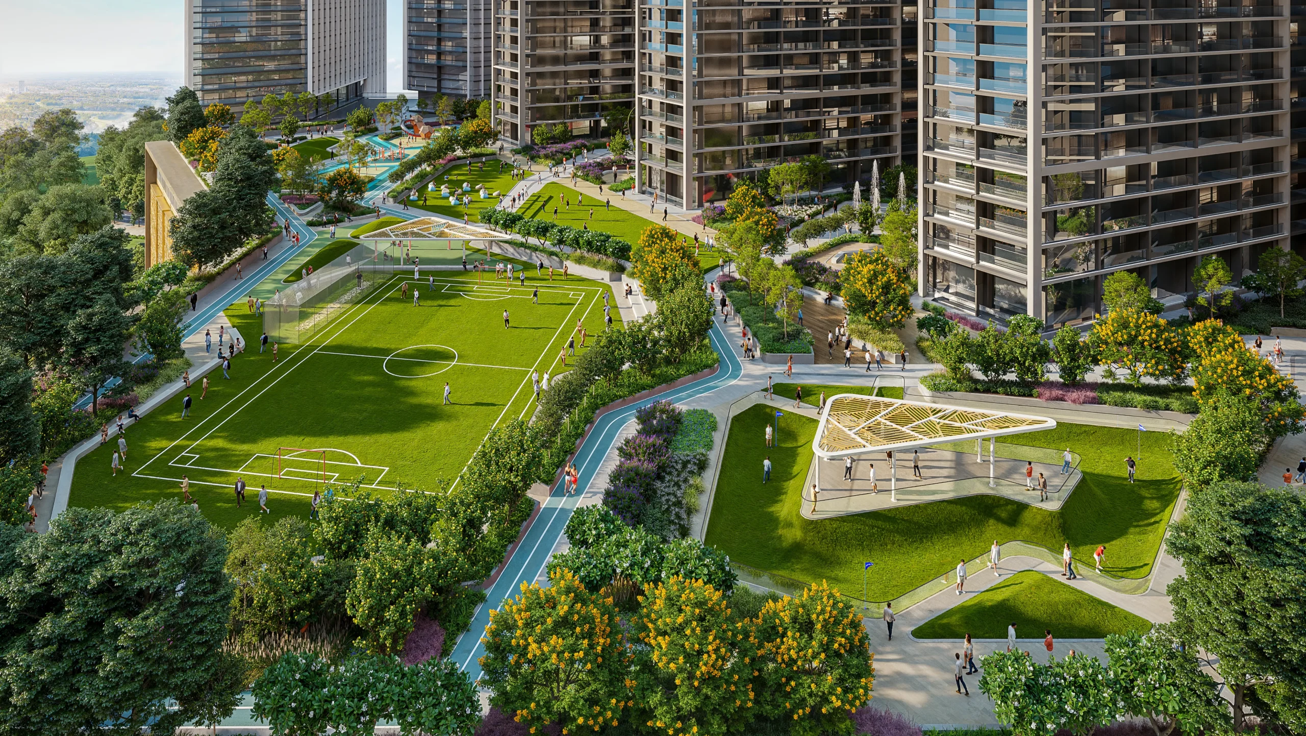 Sobha Realty(ソバ・リアリティ)Centralのアメニティ