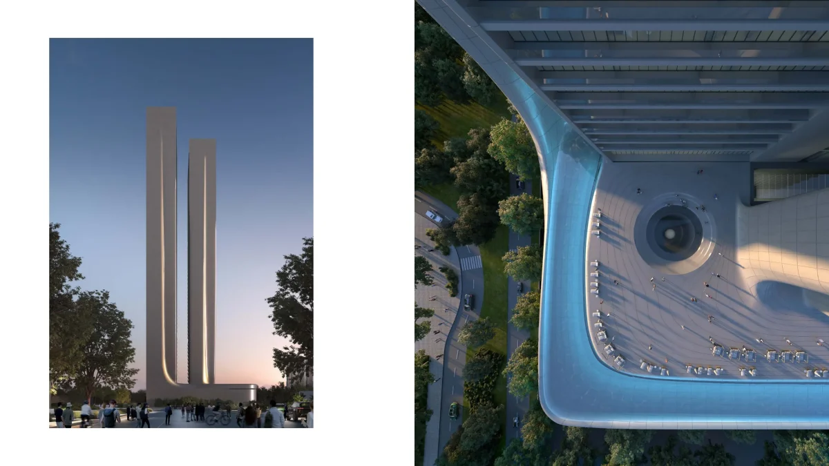 Akala Residences Tower 1の外観