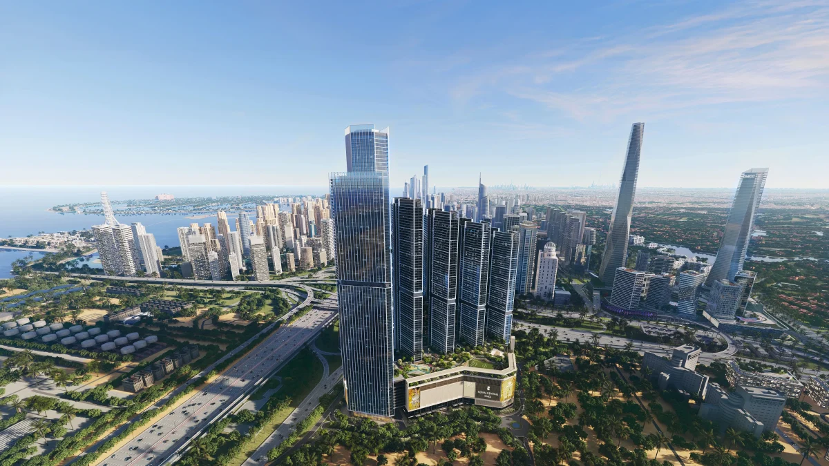 Sobha Realty（ソバ・リアリティ）Centralの外観